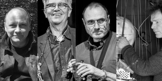 Gegenwärtig: Konzert mit Ruedi Häusermann, Philipp Läng, Hans Koch und Andi Mari