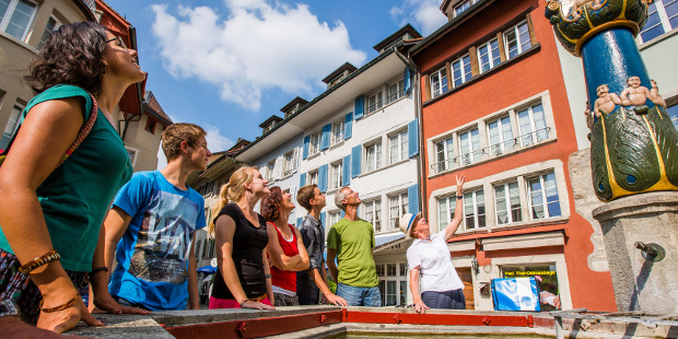 Öffentliche Stadtführung Lenzburg - «Mit allen Wassern gewaschen»